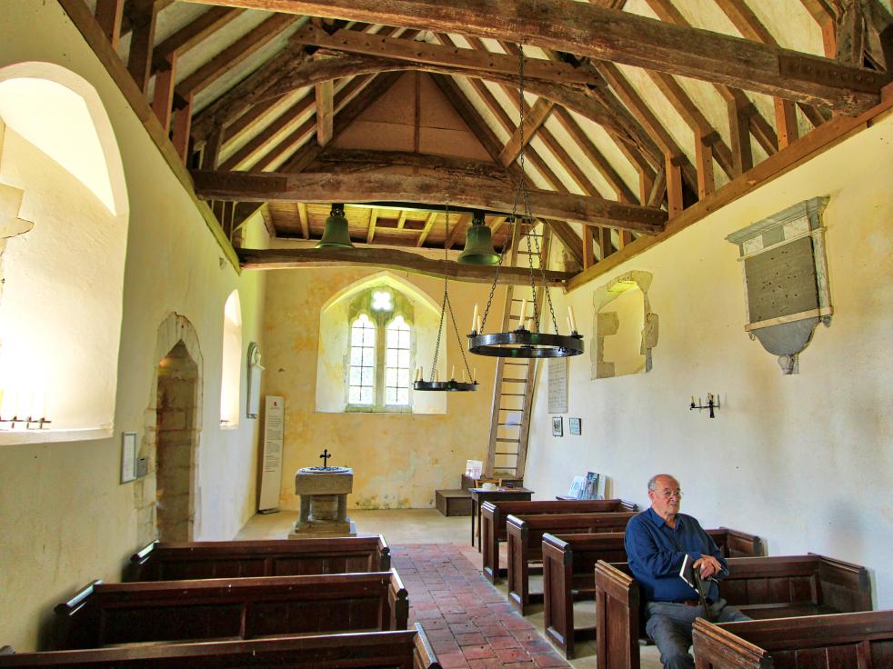 Nave looking to the west