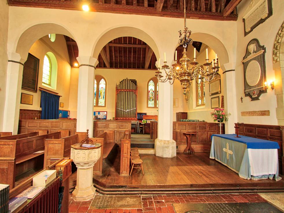 Upton Grey Church north transept