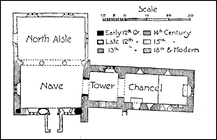 Upton Grey Church Plan