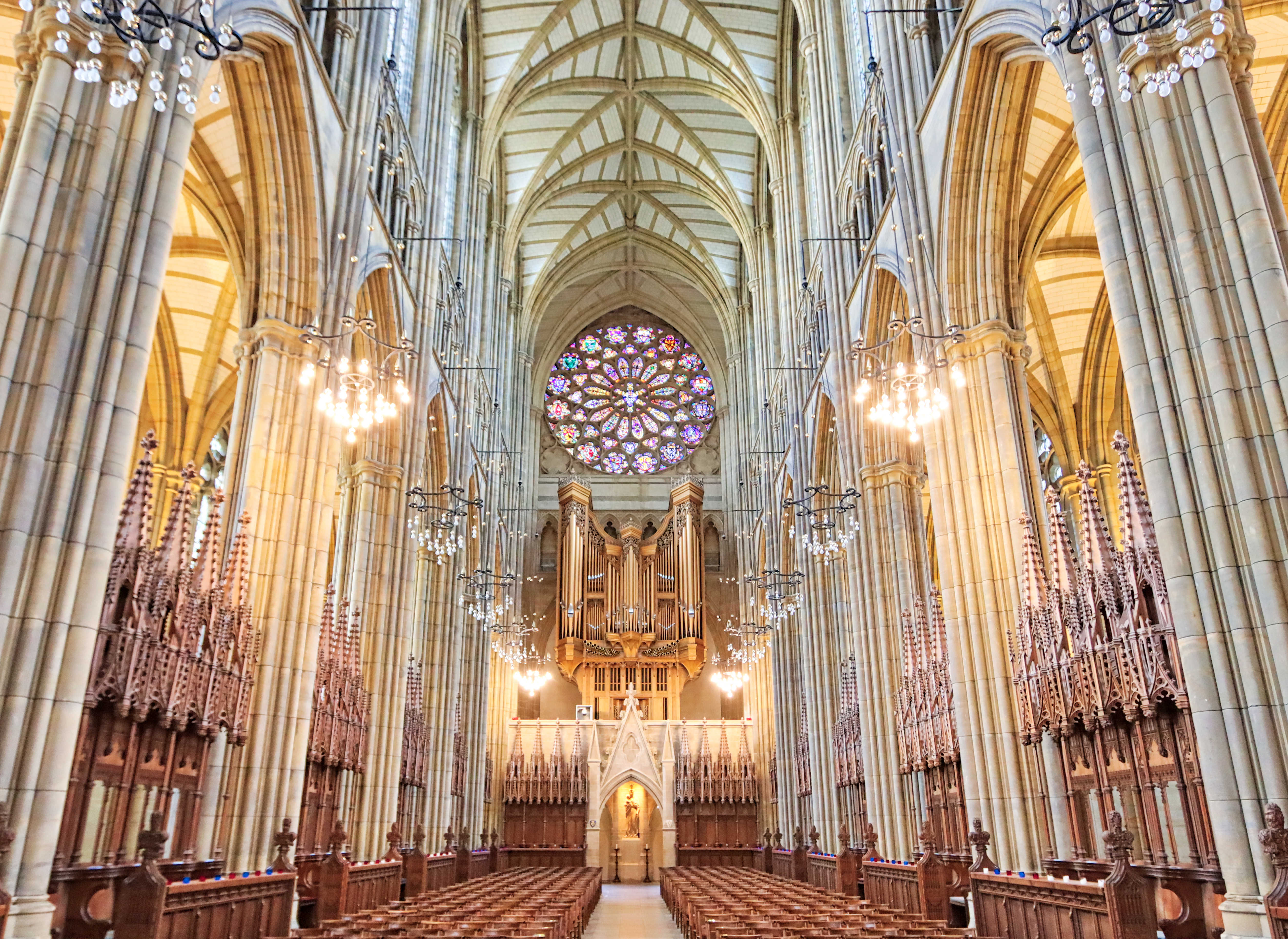 Lancing Chapel Rose Window a