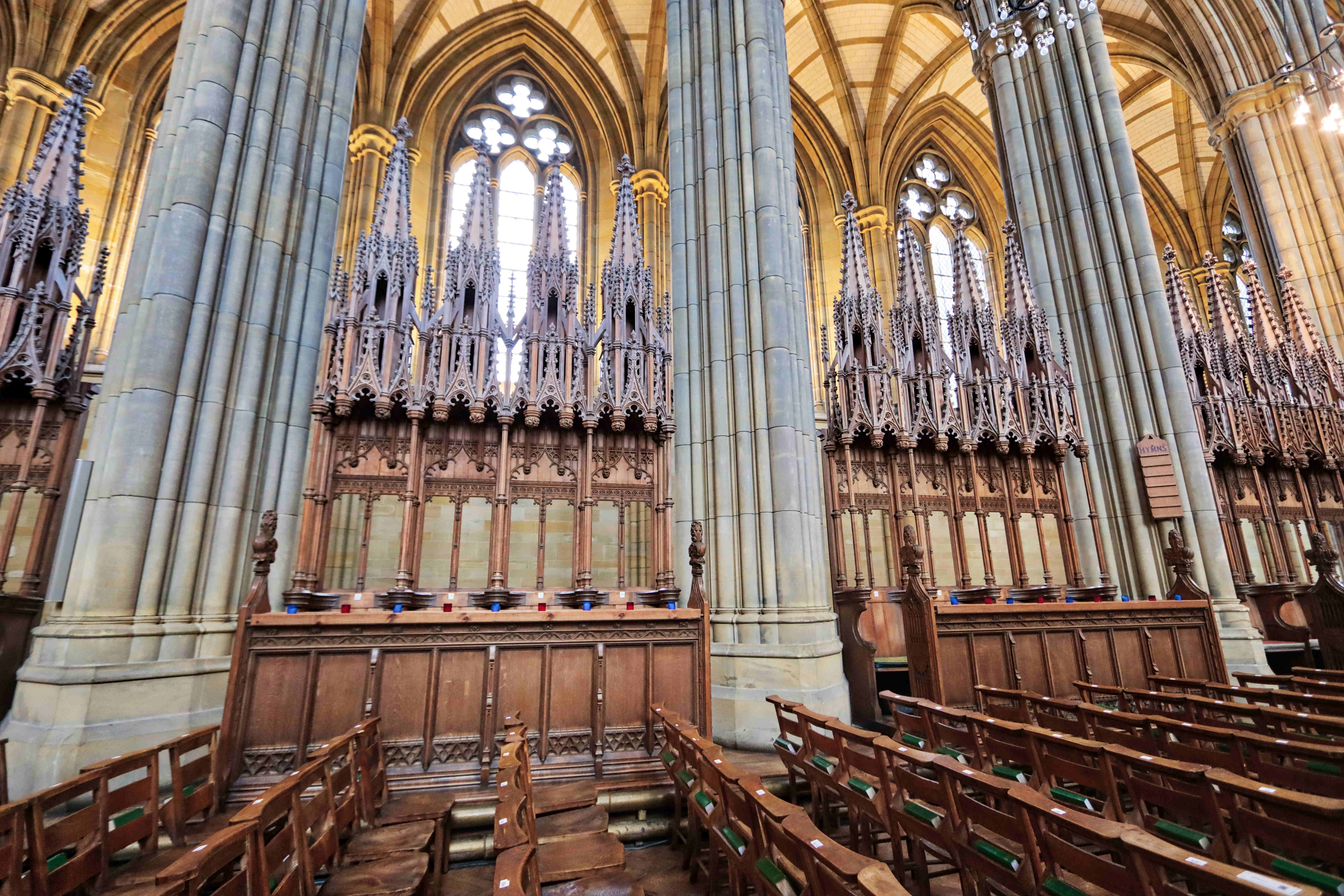 Lancing Chapel South Wall
