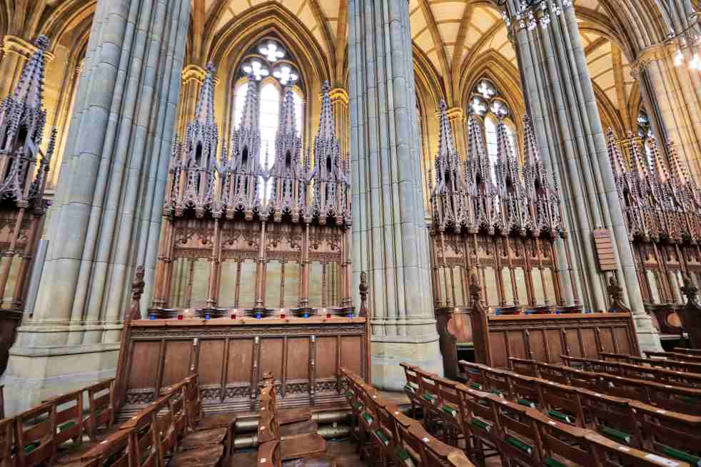 Lancing Chapel South Wall