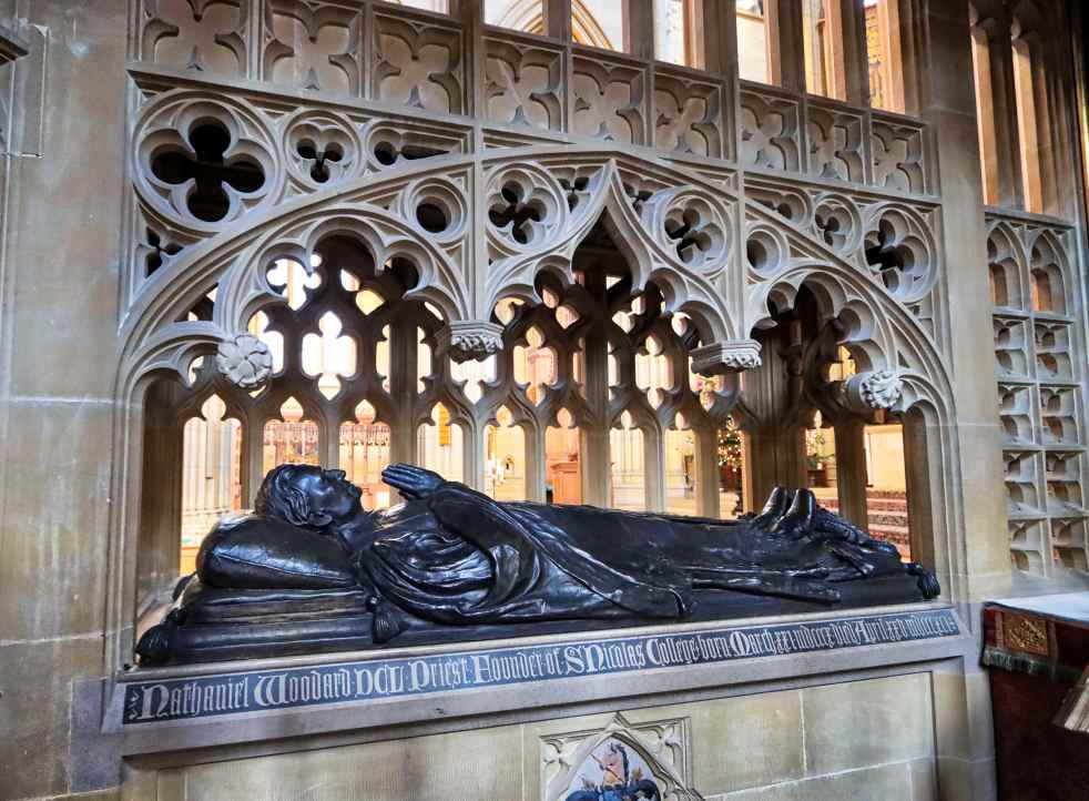 Lancing Chapel Woodward shrine