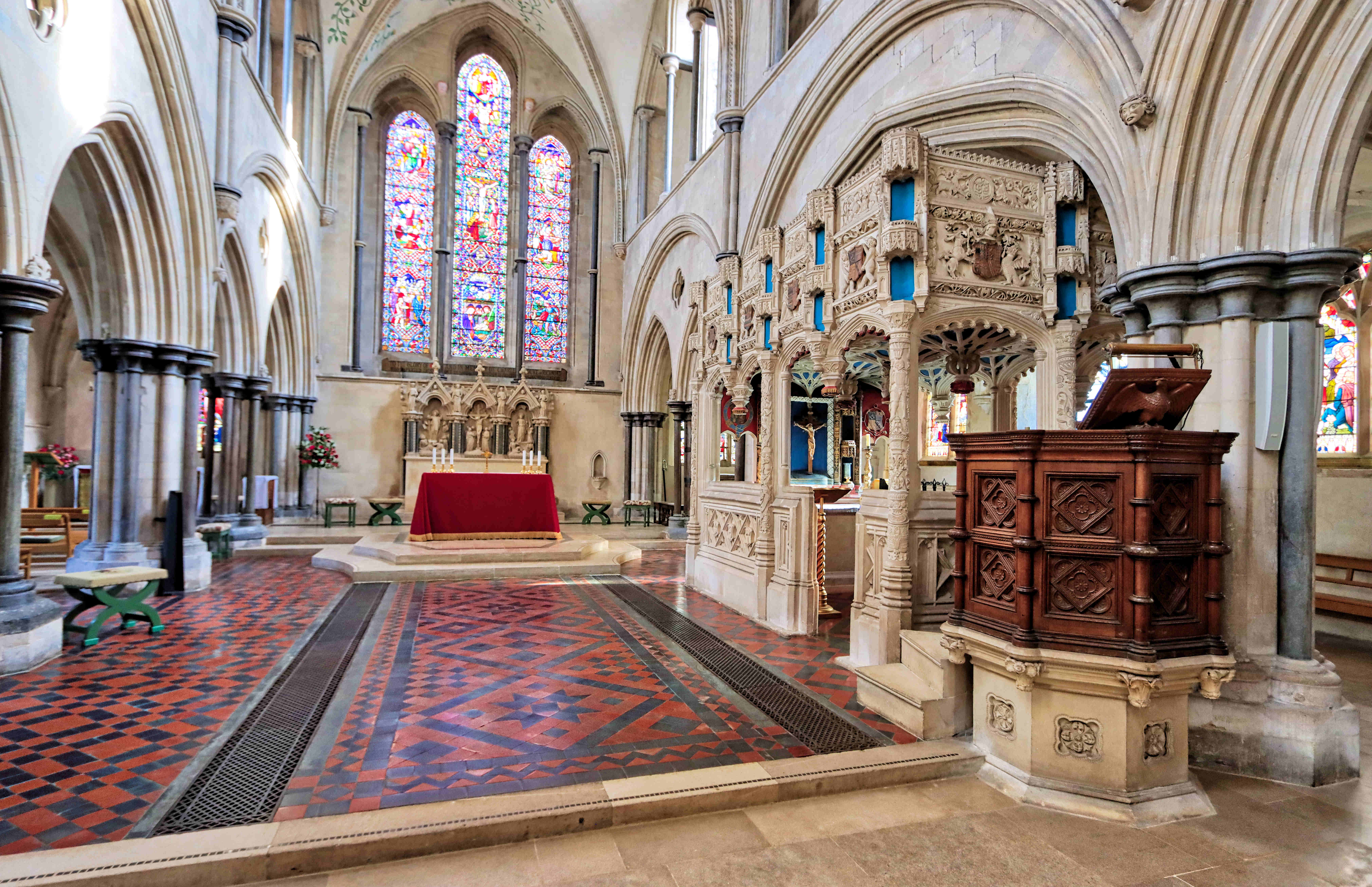 Chantry and chancel